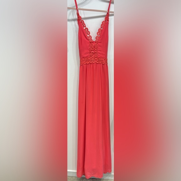 Soiéblu Pink Maxi Dress - Picture 1 of 5